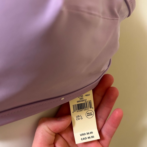 🤪3/$12 NWT Aerie Mesh V wire scoop Bikini Top💜 - Picture 7 of 9